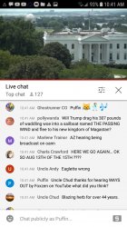 EarthTV WH chat 7-15-21 #162 Meme Template