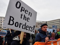 Open the borders Meme Template