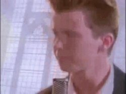 Disappointed Rick Astley Meme Template