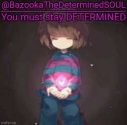Bazooka's frisk temp Meme Template