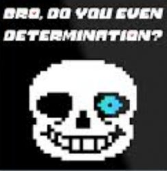 Bro, do you even determination? Meme Template