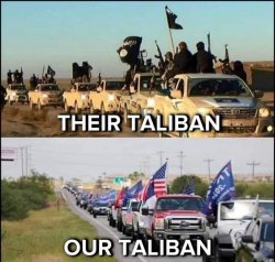 Their Taliban our Taliban Meme Template