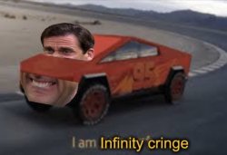 I am infinity cringe Meme Template