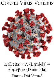 Corona Virus Variants Meme Template
