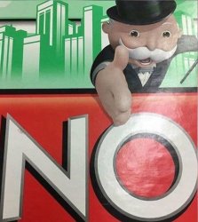 Monopoly NO Meme Template