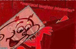 Electricity Maniacal laughter intensifies deep-fried 1 Meme Template