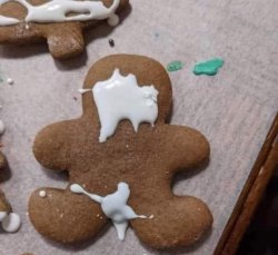 Gingerbread Meme Template