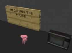 NUGGET'S CALLING THE POLICE Meme Template
