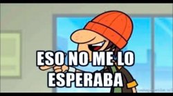 Eso no me lo esperaba Meme Template