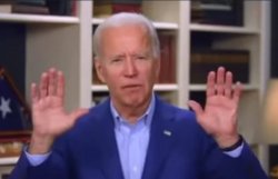 biden bloody hands Meme Template