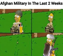 Afghan military Meme Template