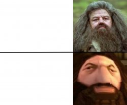 Ps1 Hagrid template Meme Template