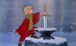 Sword in the Stone Meme Template