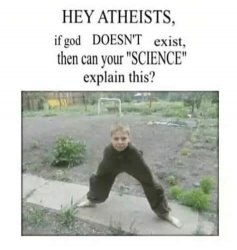 Hey Atheists Meme Template