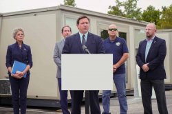 Desantis says what? Meme Template