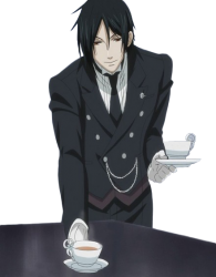 Sebastian Michaelis Black Butler PNG Meme Template