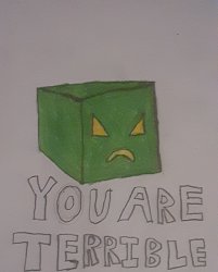 Cuben "you are terrible" Meme Template