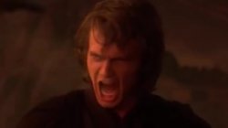 Anakin Screaming in Anger (Liar) Meme Template