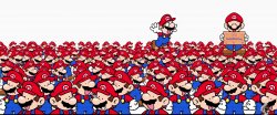 Room of Marios Meme Template
