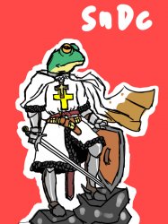 froggy crusader Meme Template