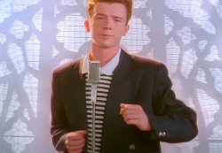 rickroll Meme Template