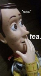 GASP tea Meme Template