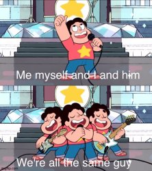 Steven and the stevens Meme Template