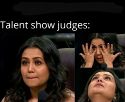 Talent Show Judges Meme Template