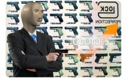 Meme man Glonks Meme Template