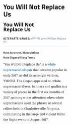 You will not replace us Meme Template