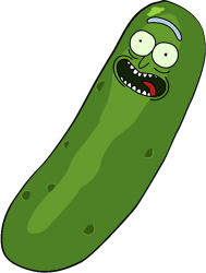 Pickle Rick Meme Template