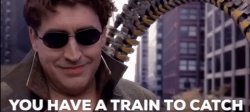 Spider-Man Doctor Octopus You have a train to catch Meme Template