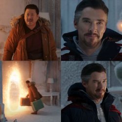 No way home Stephen Meme Template