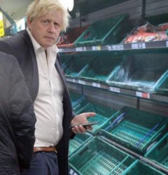 Boris Empty Shelves Meme Template
