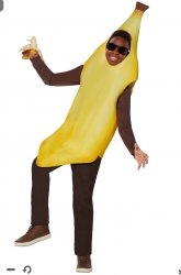 Banana man Meme Template