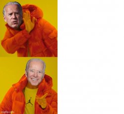 Drake Biden Meme Template