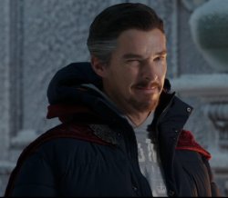 Dr Strange winking Meme Template