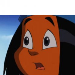 Yakari scared expression Meme Template