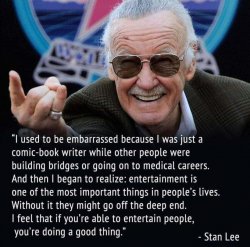 Stan Lee quote Meme Template