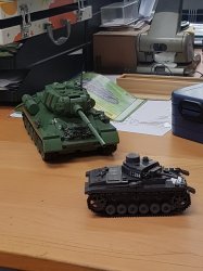 German tank gonna get rekt by Soviet tank Meme Template
