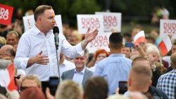Duda spotkanie Meme Template