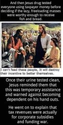 Drug testing Jesus Meme Template