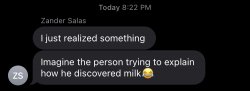 The person who discovered milk Meme Template