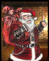 Satan Claus Meme Template