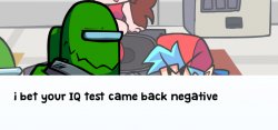 negative Meme Template