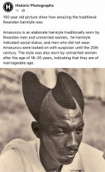 Rwandan hairstyle Meme Template