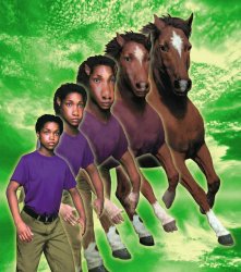 Animorphs horse Meme Template