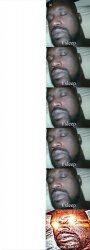Quintuple Sleeping Shaq Meme Template