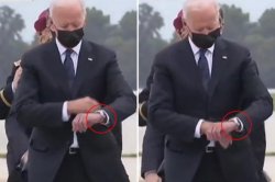 Biden Checks His Watch Meme Template