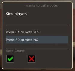 vote ban/vote kick Meme Template